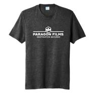 Port & Company Tri-Blend T-shirt (Black Heather)